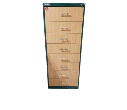 Shannon 8 drawer wood front central calon