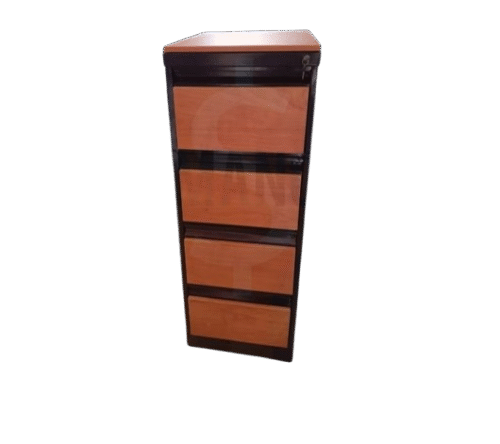Shannon 4 drawer central lock wood face